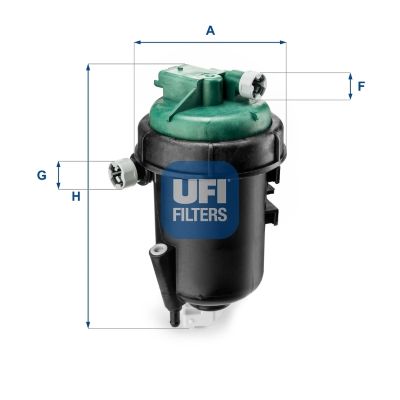 Fuel Filter UFI 55.145.00