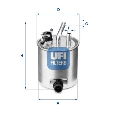 Fuel Filter UFI 55.582.00