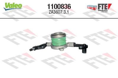 Central Slave Cylinder, clutch VALEO 1100836