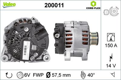 Alternator VALEO 200011