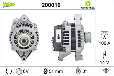 Alternator VALEO 200016