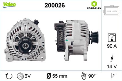 Alternator VALEO 200026