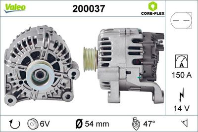 Alternator VALEO 200037