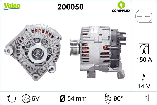 VALEO 200050 Alternator