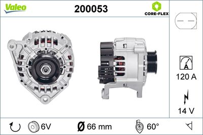 Alternator VALEO 200053