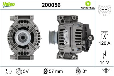 Alternator VALEO 200056