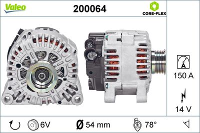 Alternator VALEO 200064