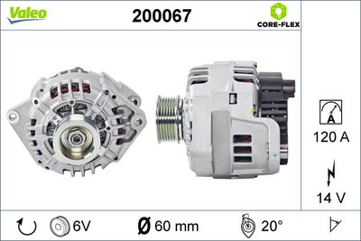 Alternator VALEO 200067