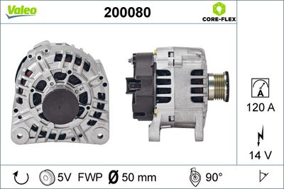 Alternator VALEO 200080