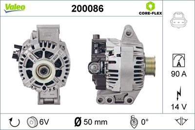 Alternator VALEO 200086