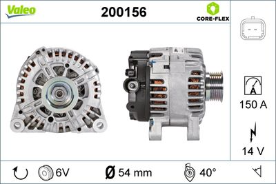 Alternator VALEO 200156