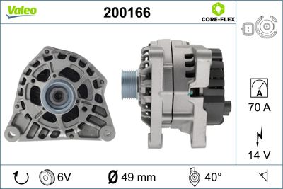 Alternator VALEO 200166