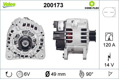 Alternator VALEO 200173