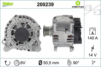 Alternator VALEO 200239