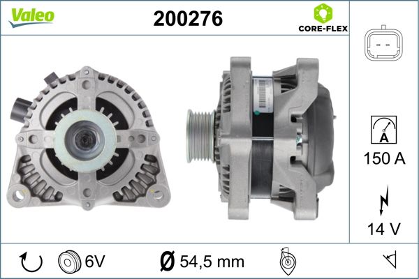 VALEO 200276 Alternator