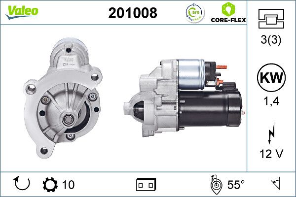 VALEO 201008 Starter