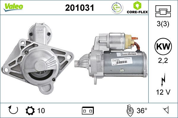 VALEO 201031 Starter