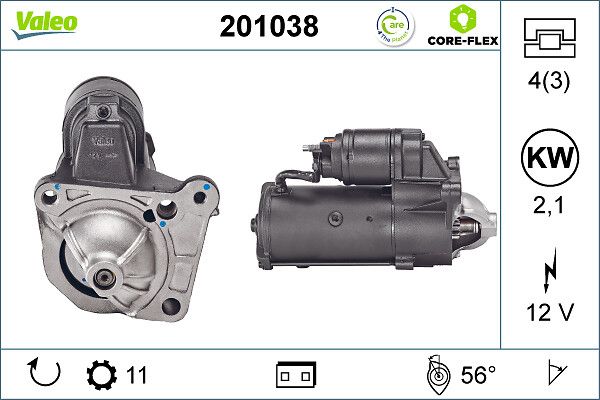 VALEO 201038 Starter