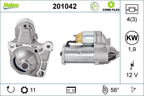 VALEO 201042 Starter