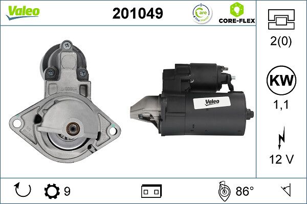 VALEO 201049 Starter