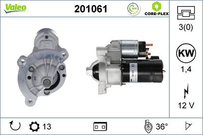 Starter VALEO 201061