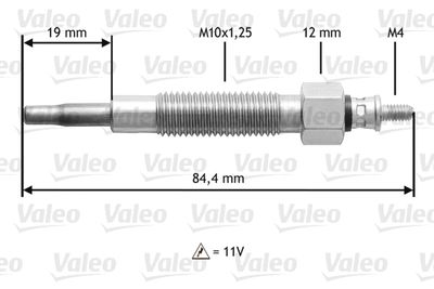 Glow Plug VALEO 345145