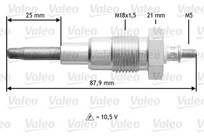 Glow Plug VALEO 345167