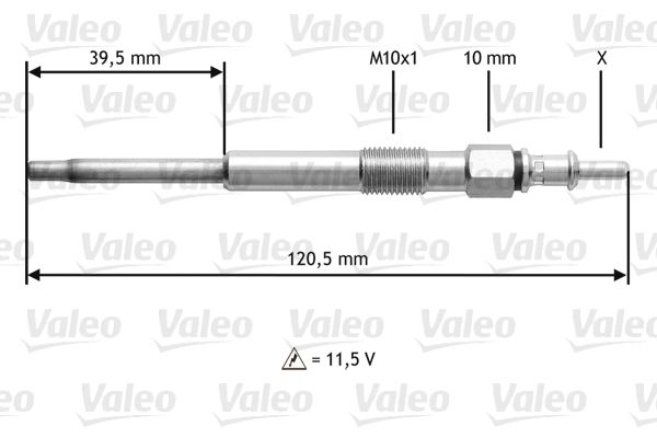 VALEO 345194 Glow Plug