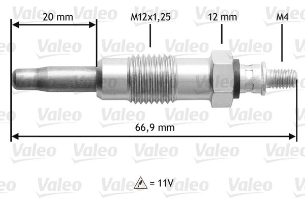 VALEO 345210 Glow Plug