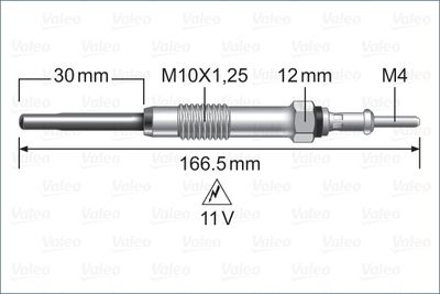 Glow Plug VALEO 345230