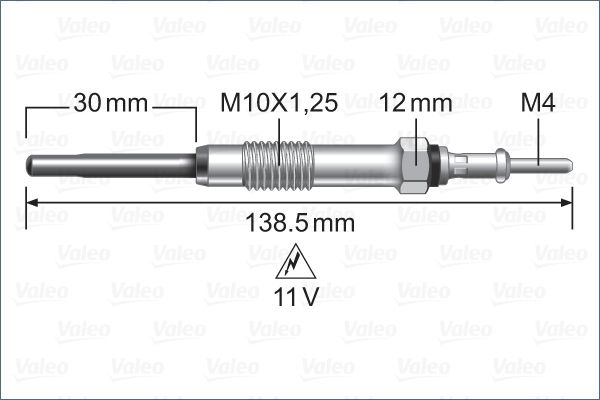 VALEO 345245 Glow Plug