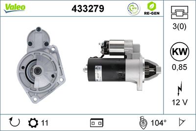 Starter VALEO 433279