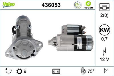 Starter VALEO 436053