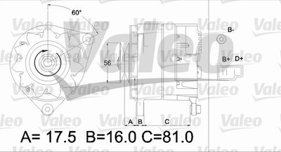 Alternator VALEO 436223