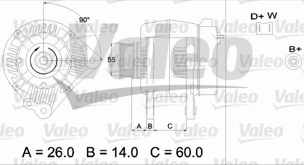 VALEO 436442 Alternator