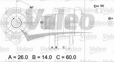 Alternator VALEO 436442