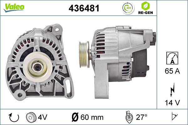 VALEO 436481 Alternator