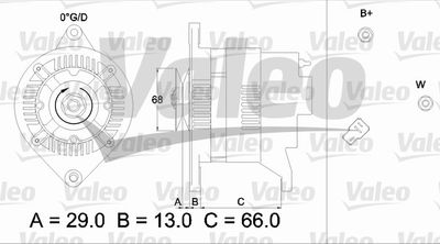 Alternator VALEO 436524