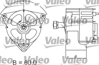 Alternator VALEO 436589