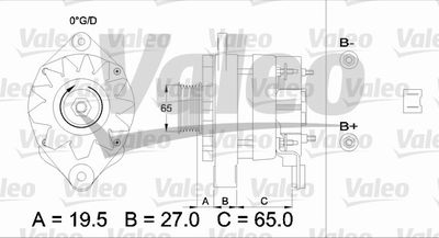 Alternator VALEO 436594