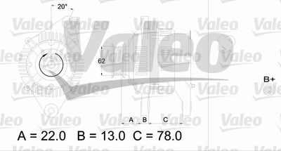 Alternator VALEO 436609