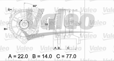 Alternator VALEO 436685