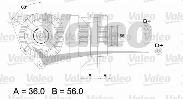 VALEO 436718 Alternator