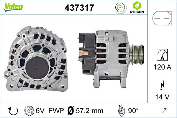 VALEO 437317 Alternator