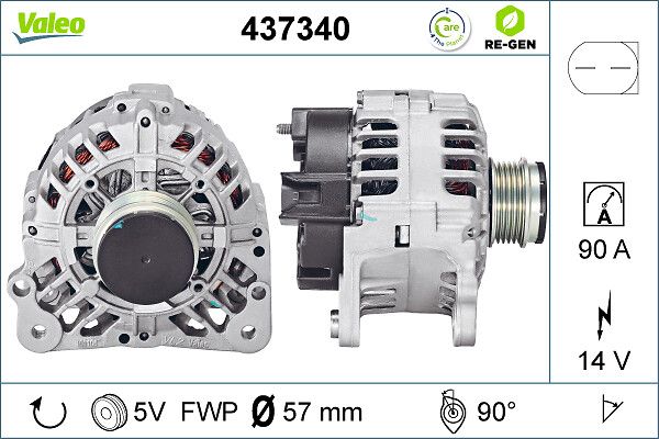 VALEO 437340 Alternator