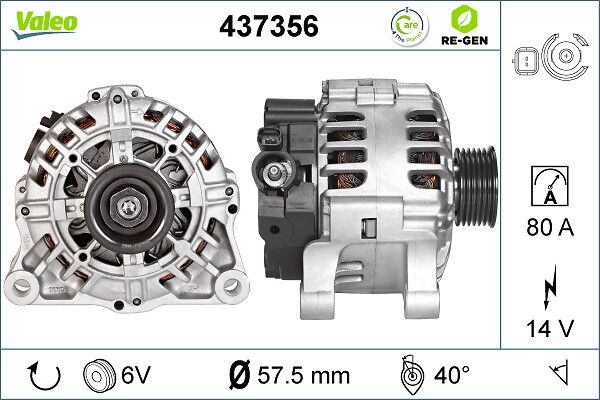 VALEO 437356 Alternator