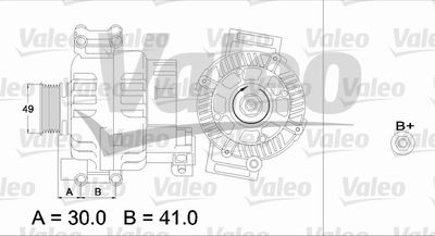 Alternator VALEO 437374