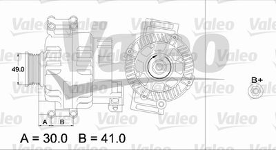 Alternator VALEO 437375