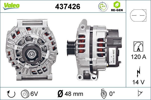 VALEO 437426 Alternator