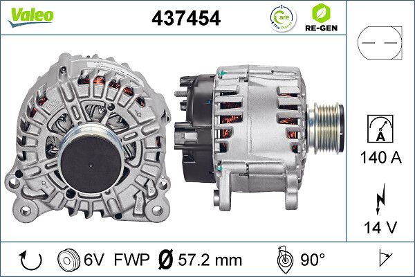 VALEO 437454 Alternator